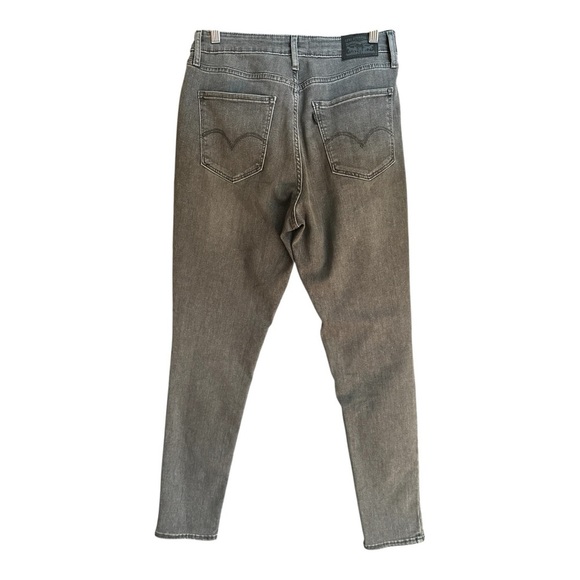 Levi's Women's Gray Skinny Jeans - Picture 2 of 6